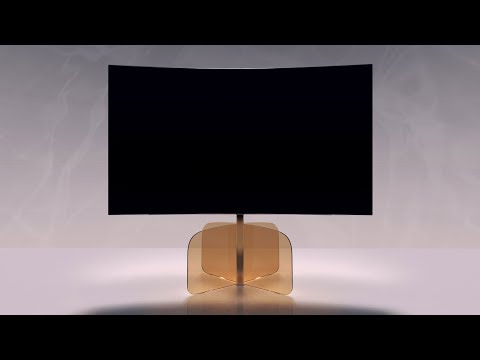 Dezeen and Samsung’s QLED TV stand design competition finalist: Butterfly by Rene Walk