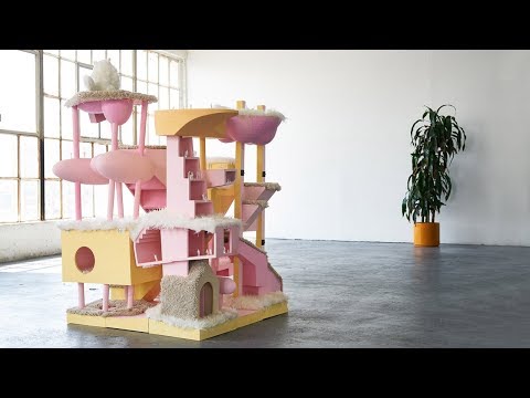 Bureau Spectacular designs architecture model that doubles as cat tower | Architecture | Dezeen