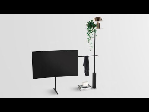 Dezeen and Samsung’s QLED TV stand design competition finalist: RøR by Fulden Dehneli