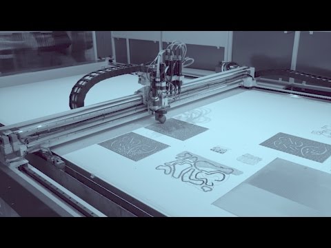 Dezeen at IKEA Festival: robot paints student artwork on day five