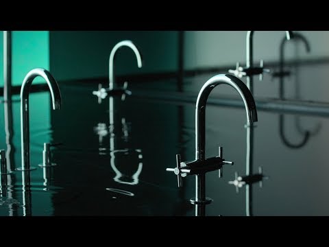 Grohe creates watery installation for launch of Atrio faucet collection | Design | Dezeen