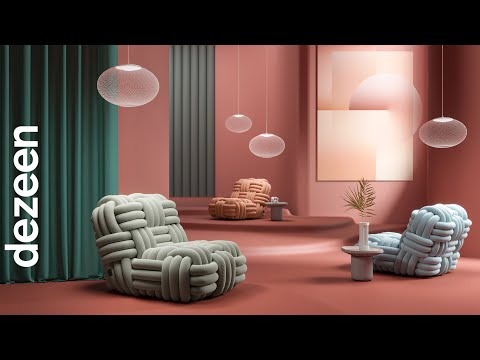 Nika Zupanc’s Knitty Chair for Moooi “plays with scale” | Design Dreams | Dezeen