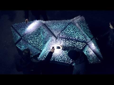 Universal Assembly Unit and iGuzzini interview: Light Pollination installation | Design | Dezeen