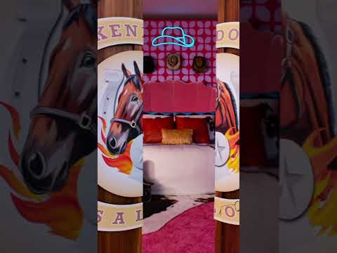 Airbnb unveils a lifesize Barbie-themed house | #Shorts | Dezeen