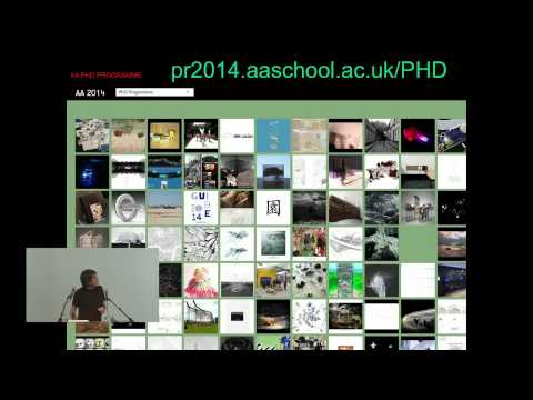 AA Graduate School introductions: AA PhD Programme 2014-15