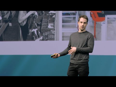 MX3D’s Filippo Gilardi keynote speech at Dezeen x Grohe’s Wave of the Future event