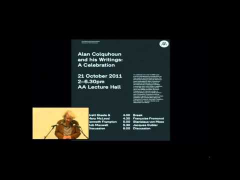In Celebration of Alan Colquhoun and his Writings – Part 2
