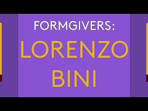 100 Day Studio: Form-Givers – Lorenzo Bini