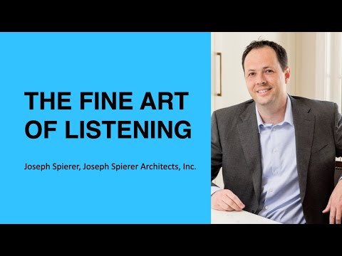 410: The Fine Art of Listening with Joseph Spierer